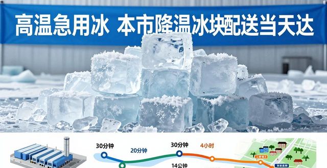 降温冰块配送流程_高效靠谱冰块运输_惠州降温冰块配送