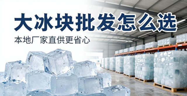 大冰块批发怎么选？惠州本地厂家直供更省心